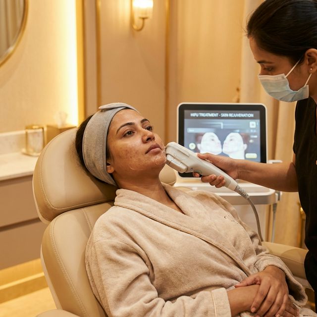 HIFU Treatment for skin tightening