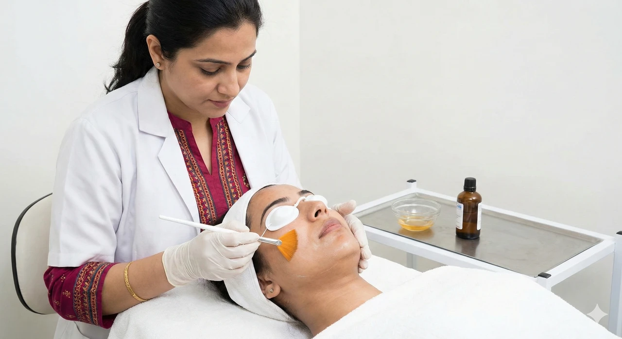 Chemical peel treatment