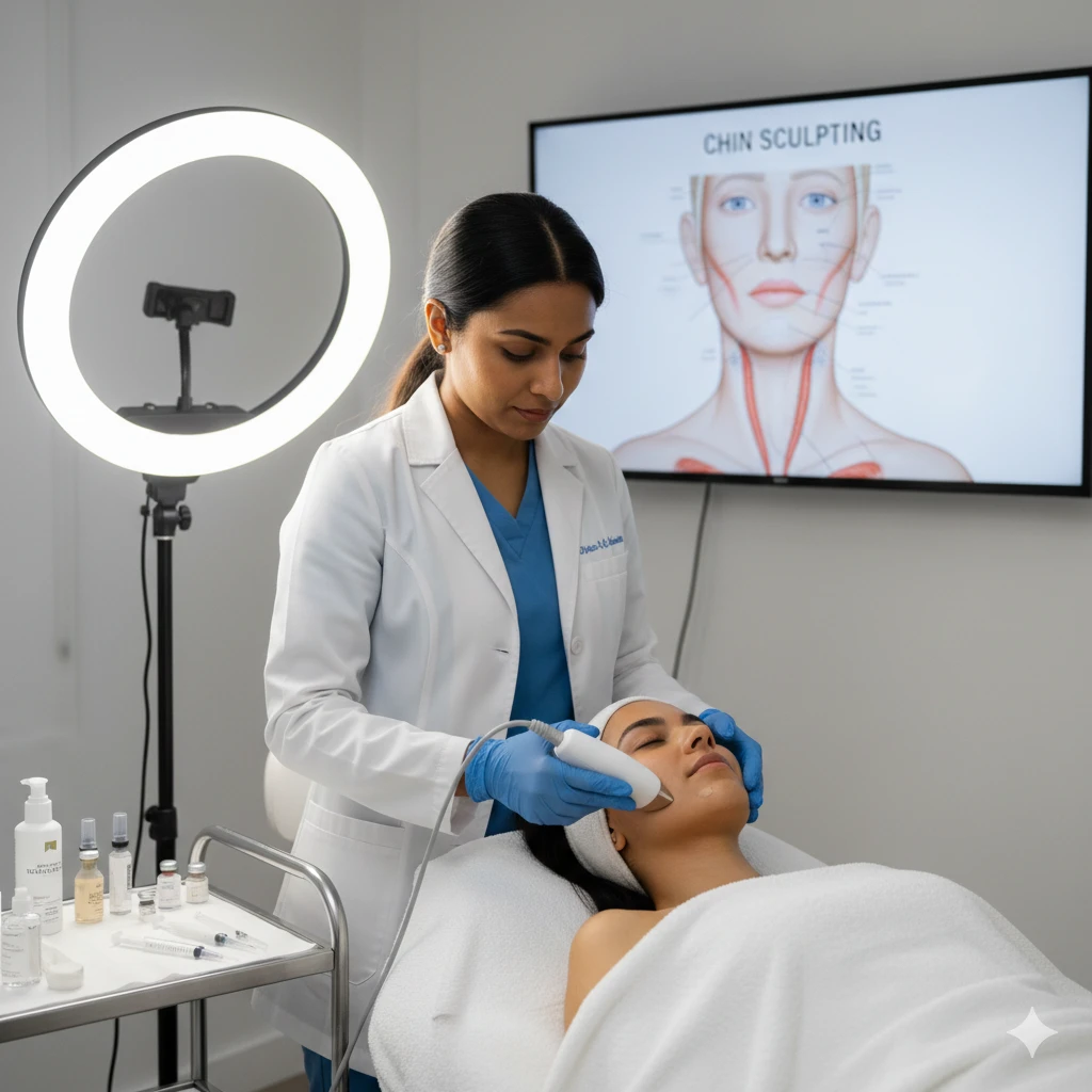 Chin sculpting treatment