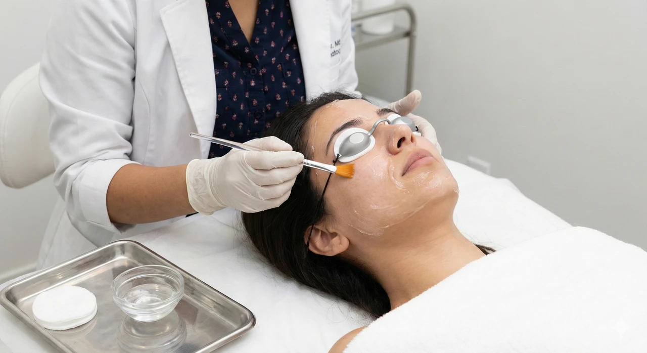 EyeRevive peel treatment