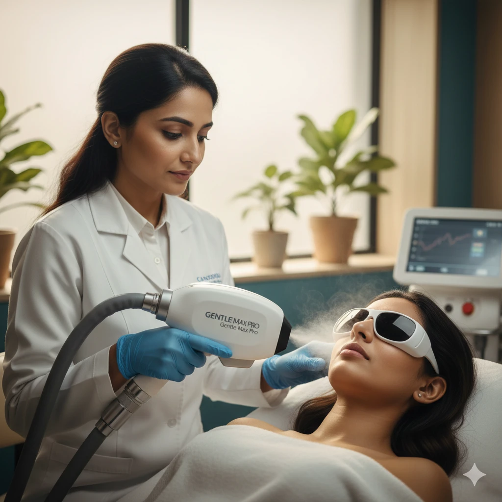 Facial hair removal treatment