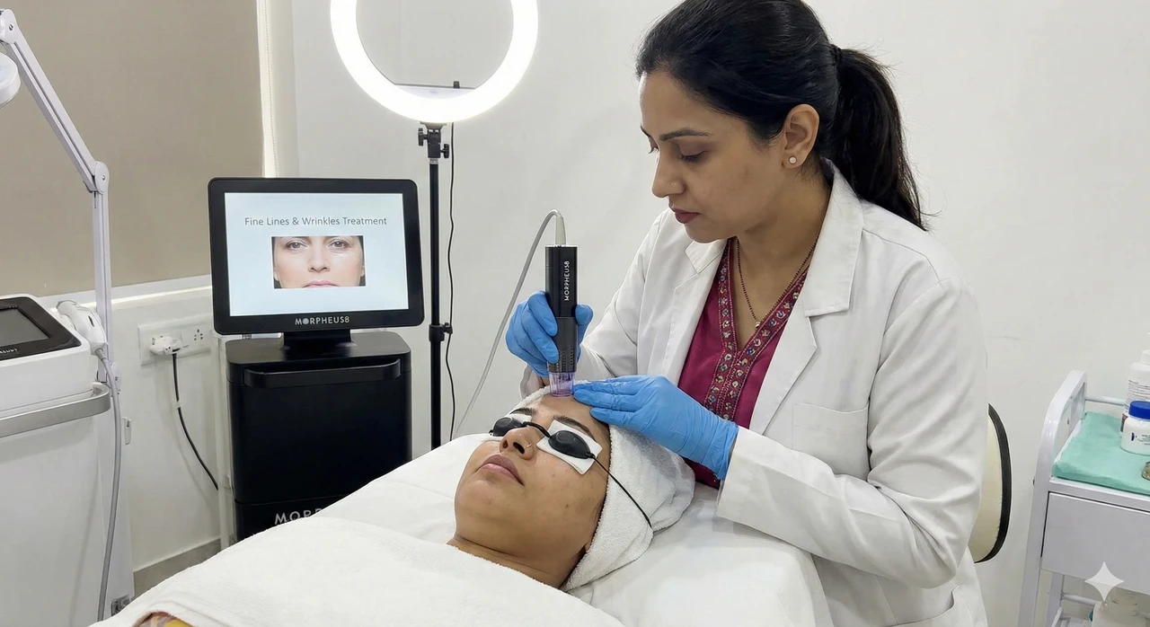 Fine lines and wrinkles treatment