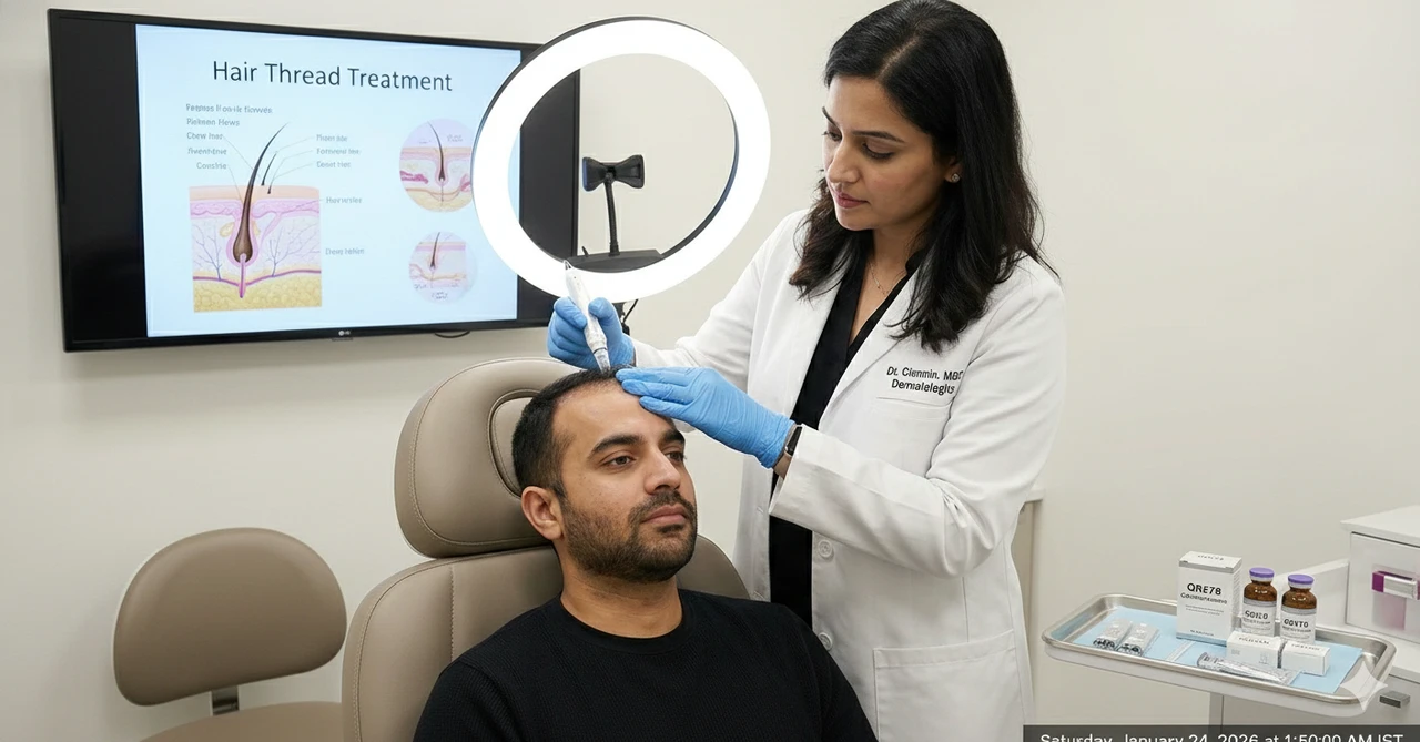 Hair thread treatment