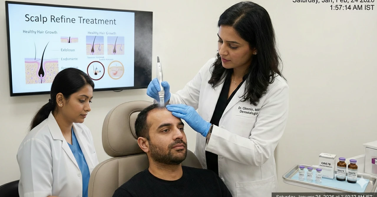 Scalp refine treatment