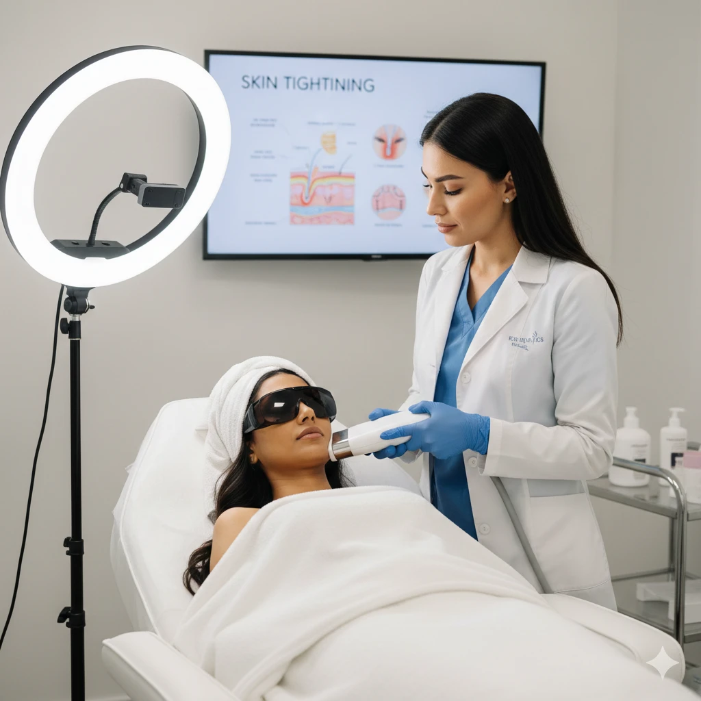 Skin tightening treatment